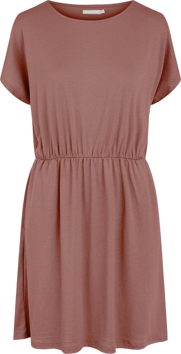 PIECES PCPETRINE SS DRESS  Dames Jurk - Maat XS