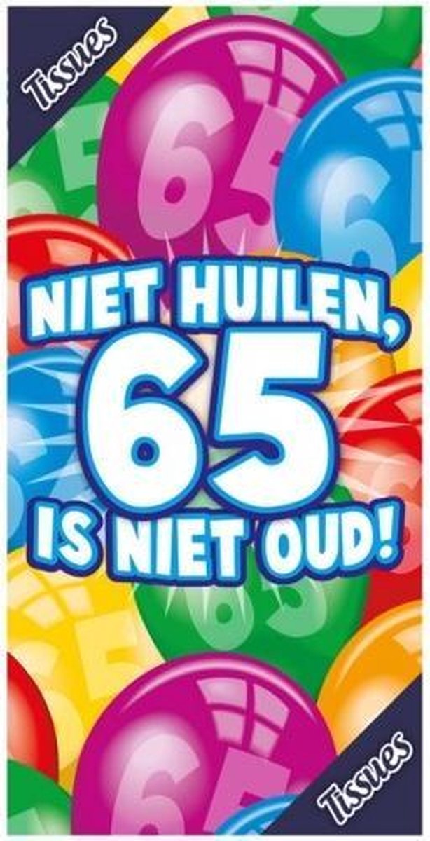 Tissuebox Niet huilen