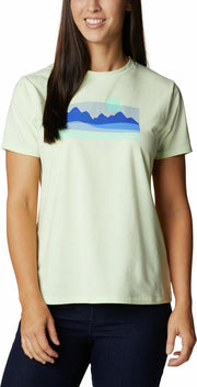 Columbia Sun Trek SS Graphic Tee - Light Lime
