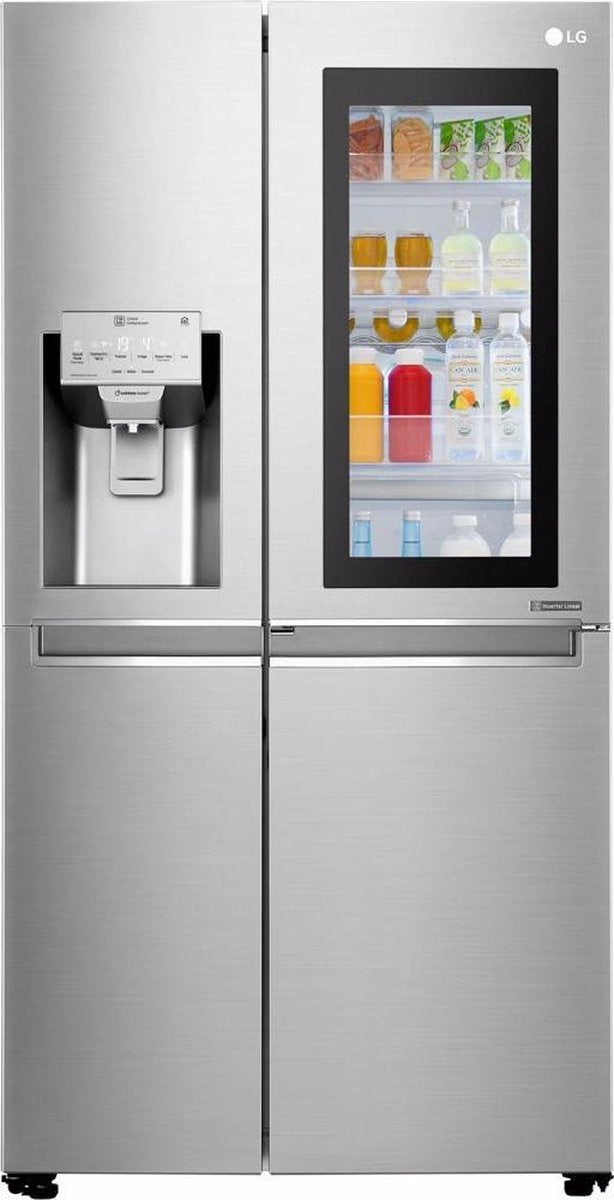 LG INSTAVIEW Door-in-Door GSX960NSVZ - Amerikaanse koelkast - Zilver