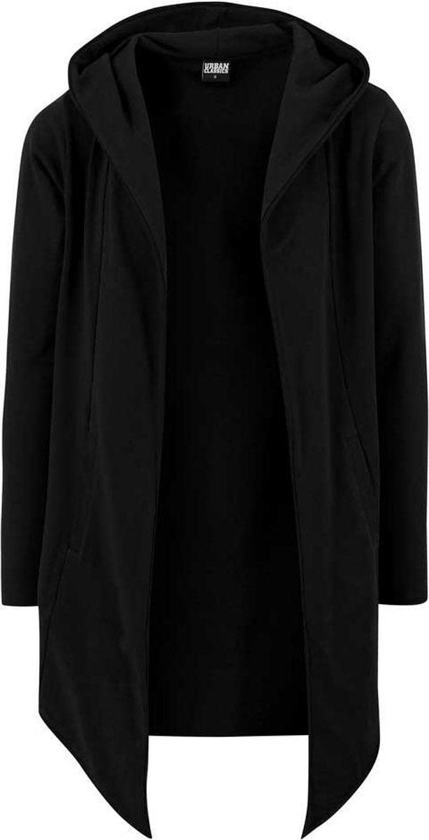 Urban Classics Lange cardigan -M- Open Edge Zwart