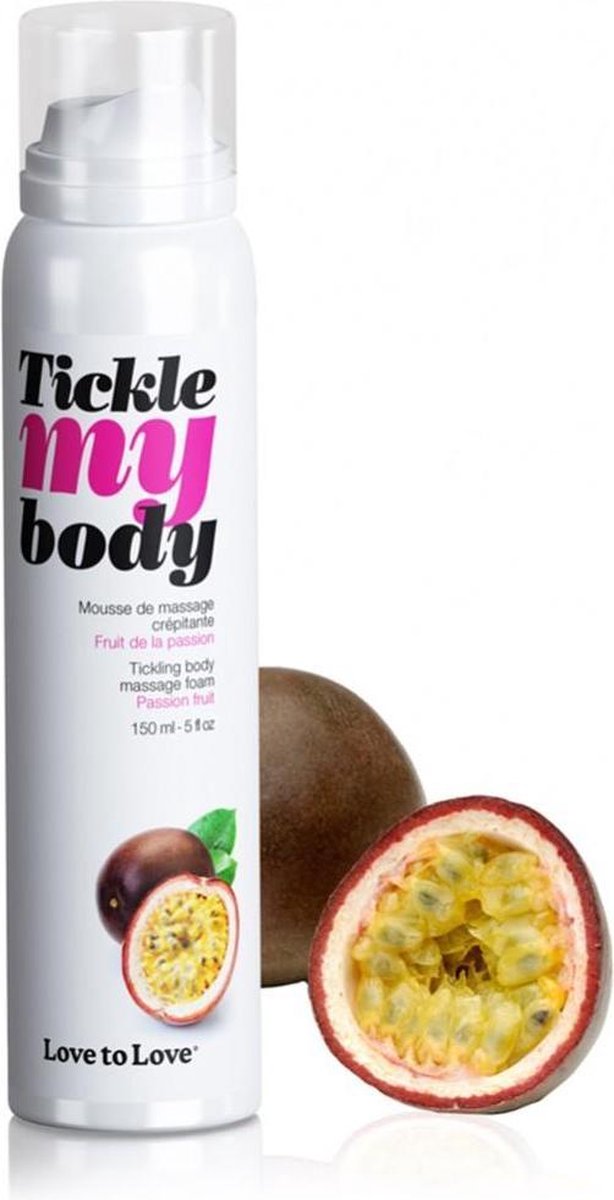 Love to Love Tickle my body Massagemousse - Passion Fruit