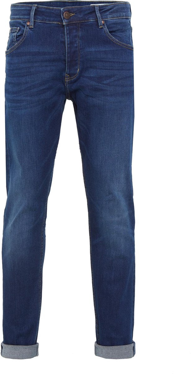 WE Fashion Heren tapered fit jog denim jeans - Maat W30 X L32