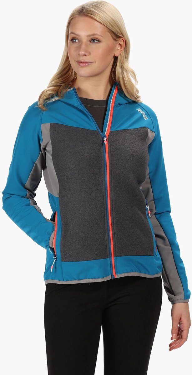 Regatta - Carpo Hybrid - Outdoorjas - Vrouwen - MAAT S - Blauw