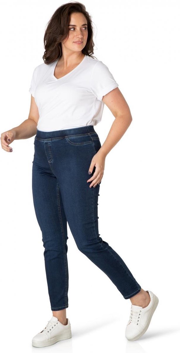 YESTA Tessa Tregging - Denim Blue - maat 2(50)