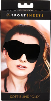 Sportsheets Zachte Blinddoek - Zwart