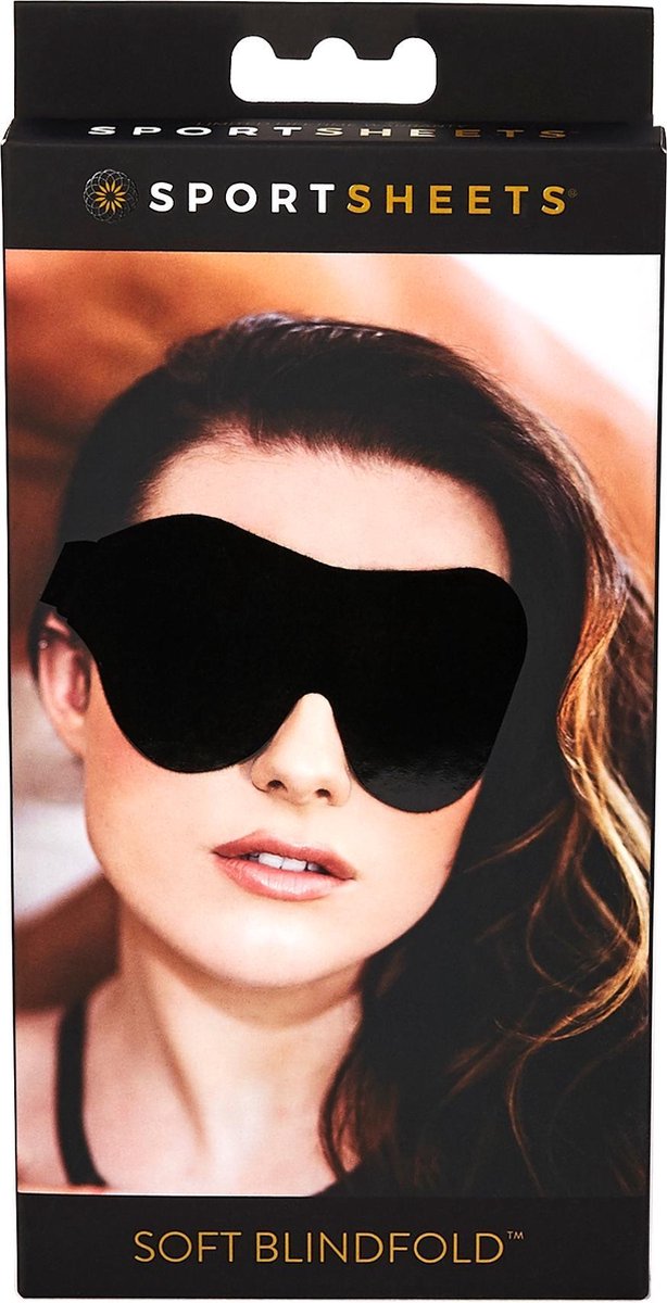 Sportsheets Zachte Blinddoek - Zwart
