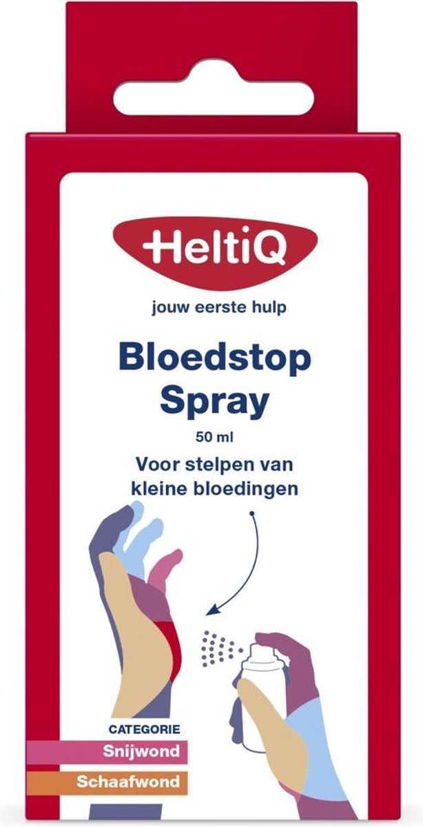 Heltiq Bloedstop Spray - 50 ml - Wondspray