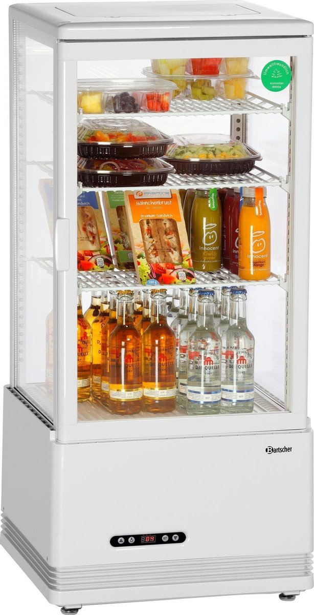 Mini-koelvitrine 78L-WE/L