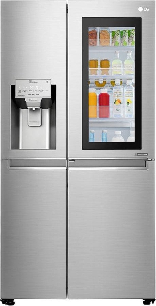 LG GSX960NSVZ amerikaanse koelkast Vrijstaand 668 l F Roestvrijstaal