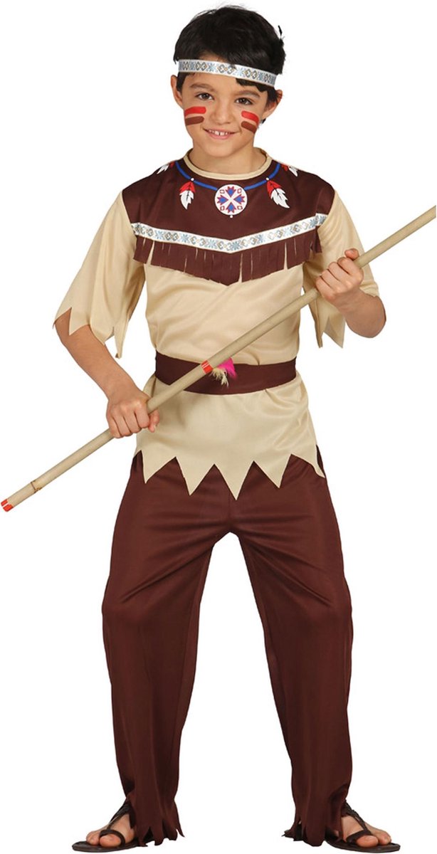 Cherokee indianen kostuum voor jongens - Verkleedkleding