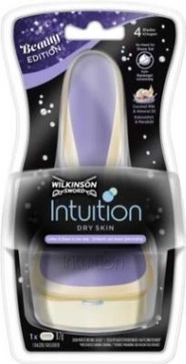 Wilkinson Houder Intuition Dry Skin Cocos & Almond - Incl. 1 mesje