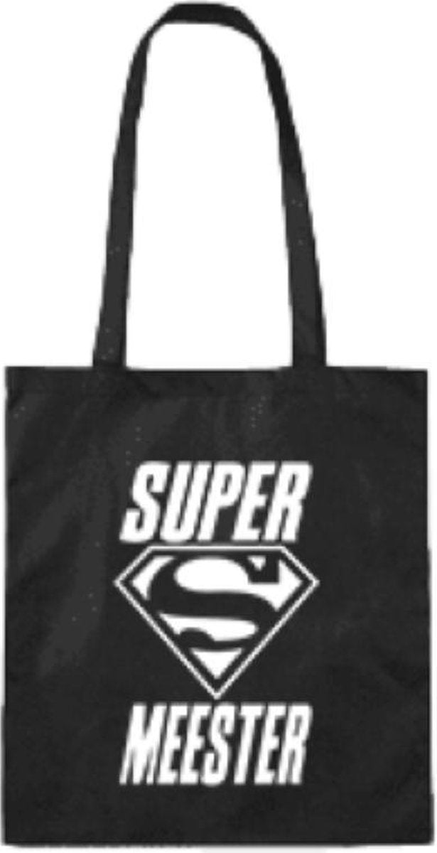 Cadeau Tas - Tas - Shopper - Tekst - Print- Bedrukt - Meester - Juf - Bedankt - Afscheid - Schooljaar - Supermeester