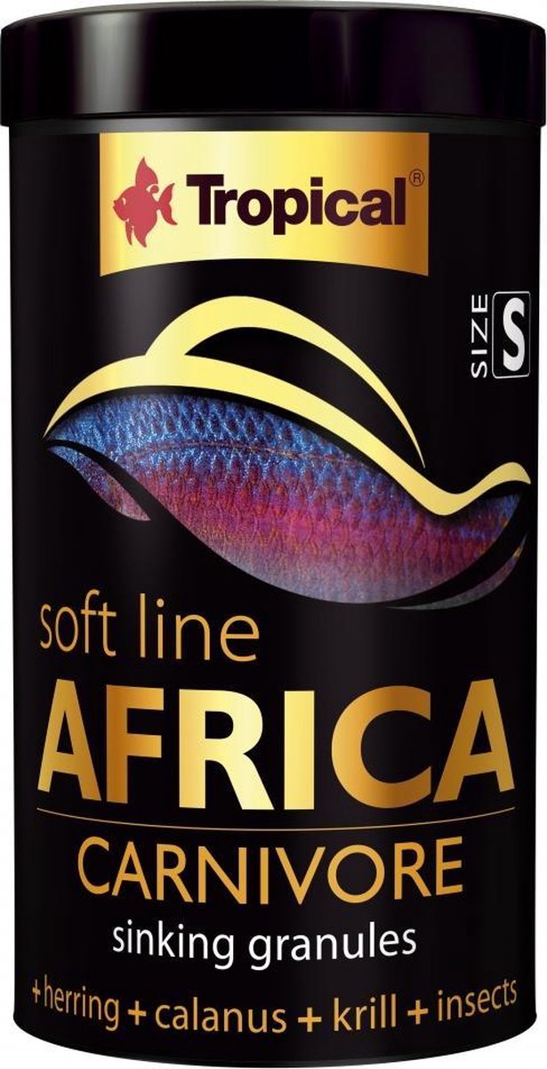 TROPICAL Softline Africa carnivore S 150gr/250ml