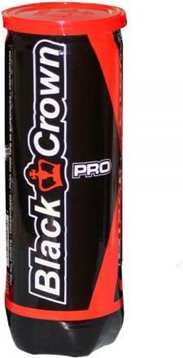 Black Crown Pro - Padelballen - 3 stuks
