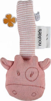 Dam Fopspeenketting Noukie's Lola 20 Cm Bio-katoen Rood