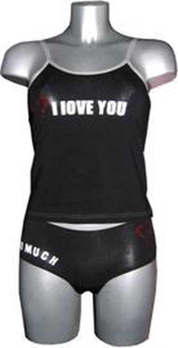 Slip en top I love you
