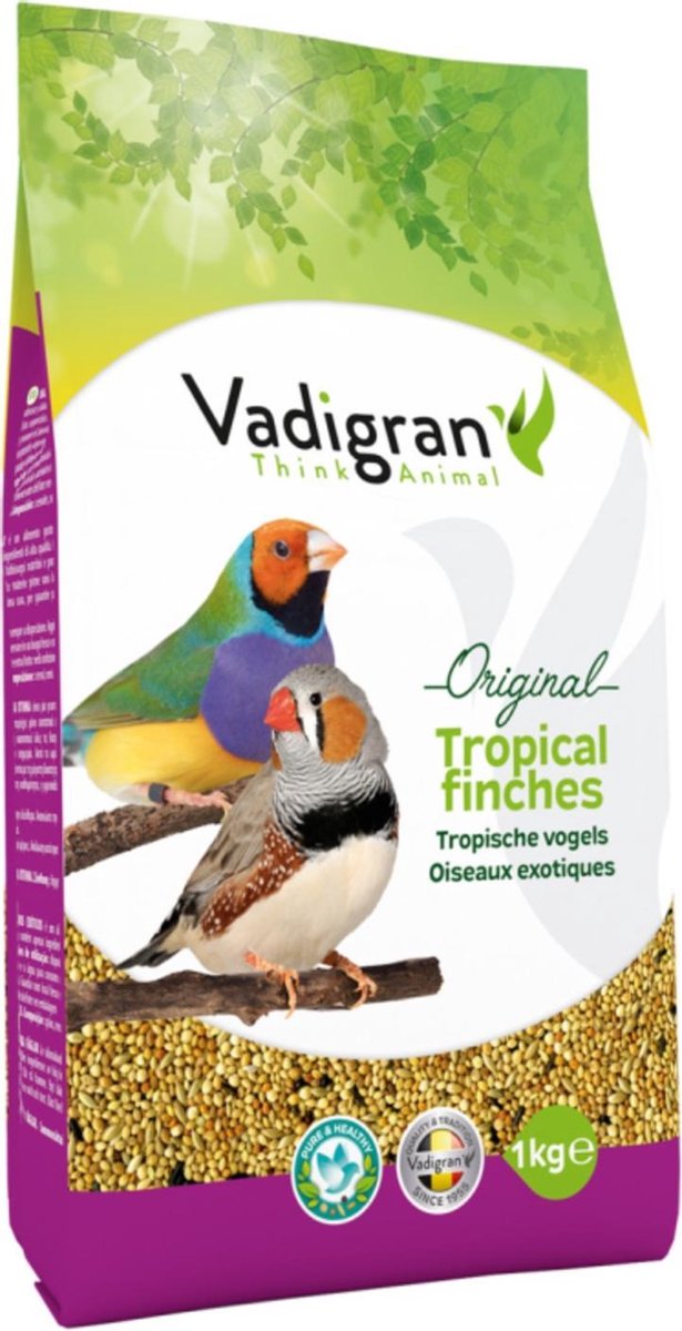 Vogelvoer Vadigran Tropische Vogels 1 Kg