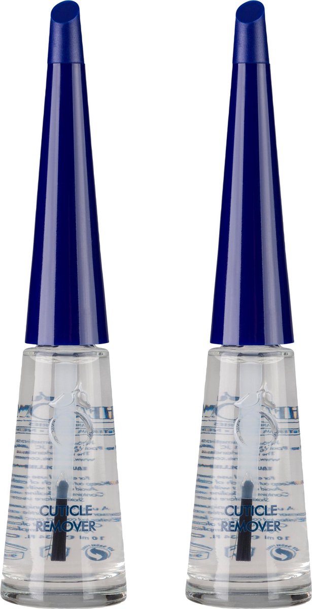Herome Nagelriemverwijderaar (Cuticle Remover) –2 x10ml. 2-Voordeelpack–  binnen 1 minuut elastische en soepele nagelriemen. Maakt vastzittende nagelriemen los en verwijdert losse velletjes.