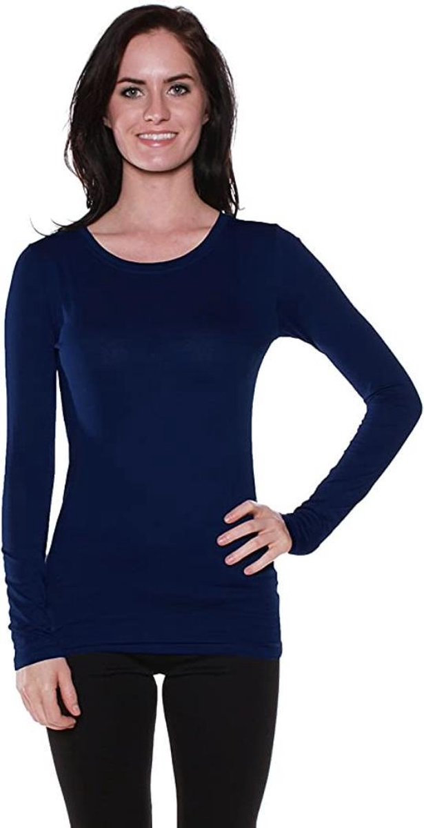 Hoogkwalitatieve Dames Thermo / Warmte Shirt | Blauw - M/L