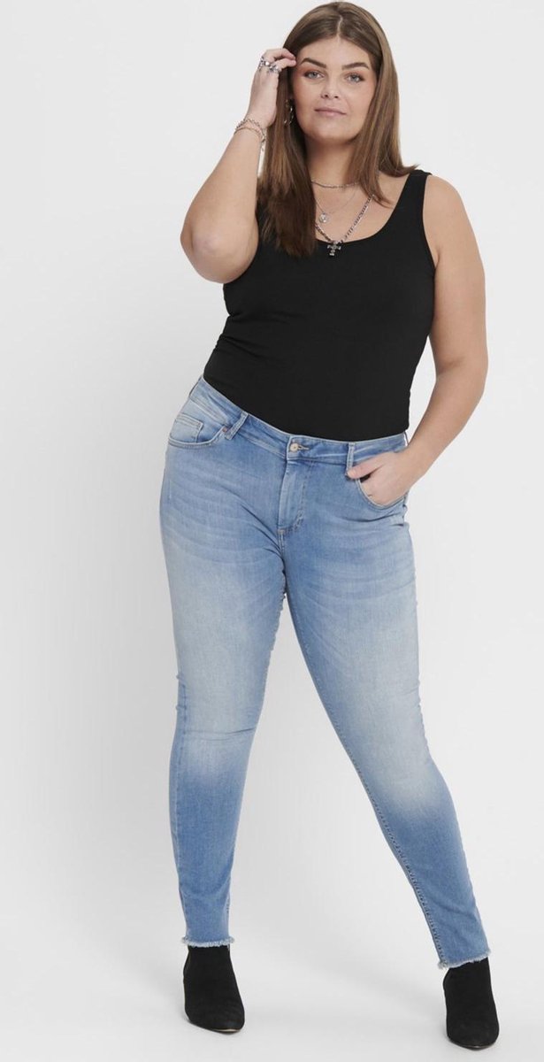 Only Carmakoma Dames Skinny Jeans - Maat XL (50)
