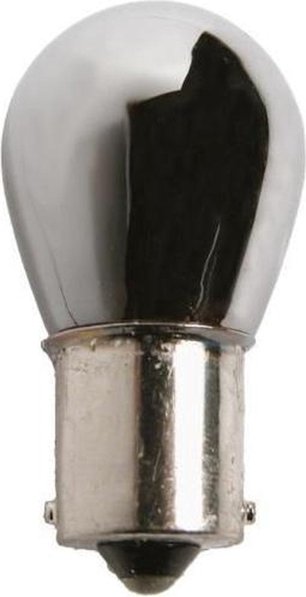 2x Autolamp -12V- 21W- Asymmetrical CHROME - Premium