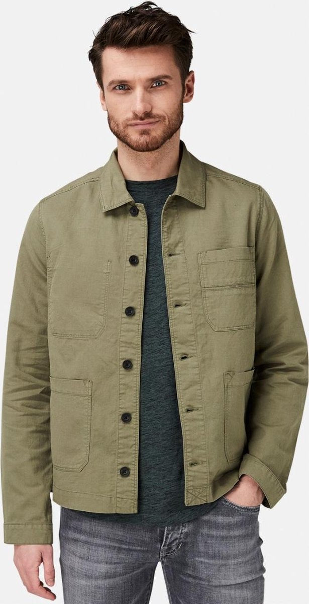 Silvercreek  Denver Overhemd  Mannen Green Army Light XL