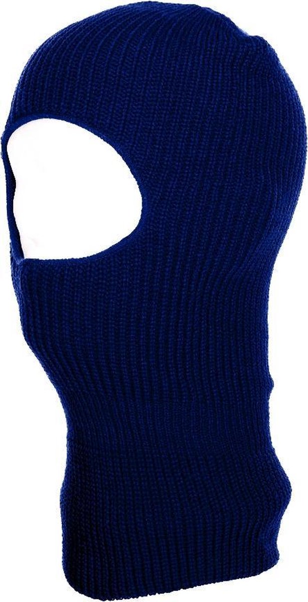 Bivakmuts 1 gat blauw