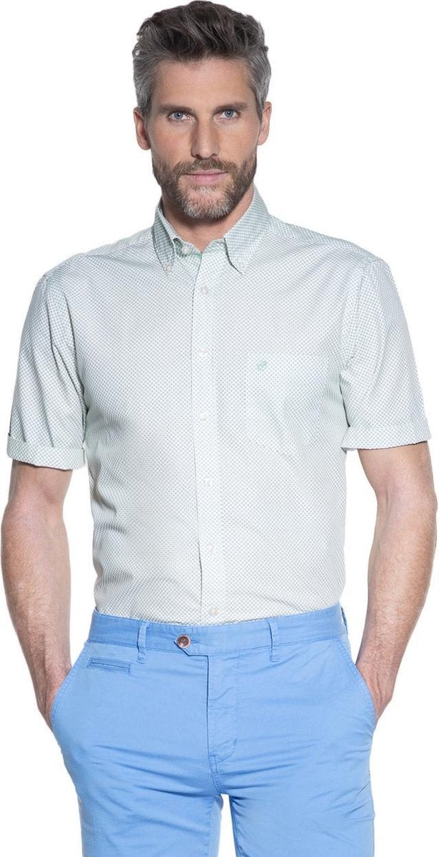 Campbell Classic Casual overhemd korte mouw