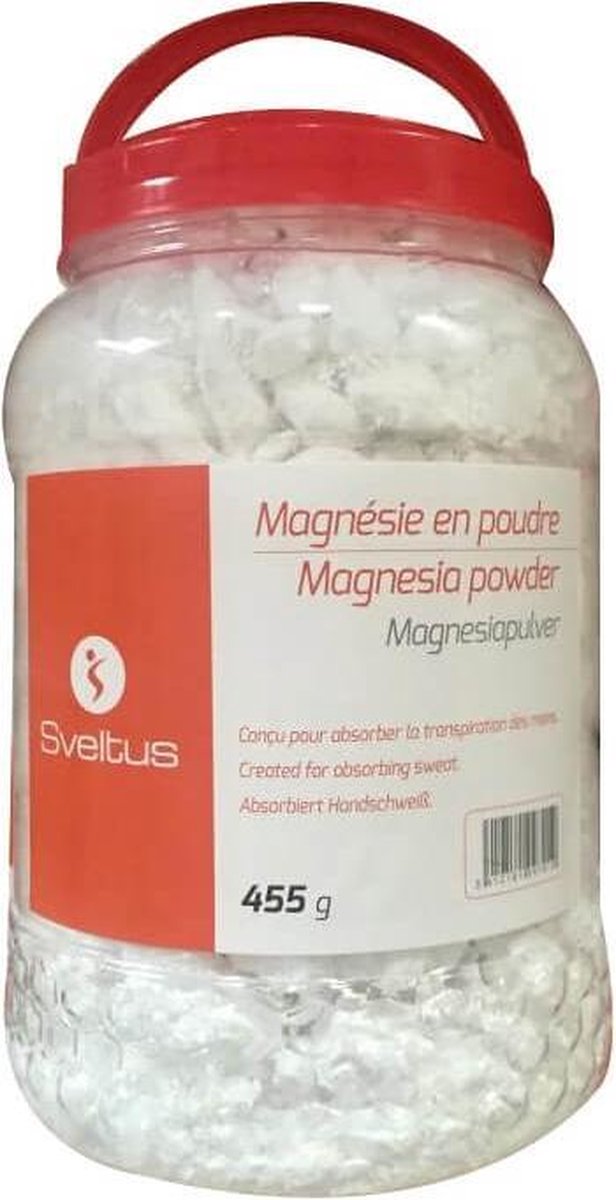 Sveltus Magnesiumpoeder 455 Gram Wit
