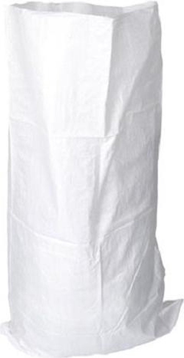 Perel Bouwafvalzak 100 Liter 105 Cm Polypropyleen Wit 10 Stuks