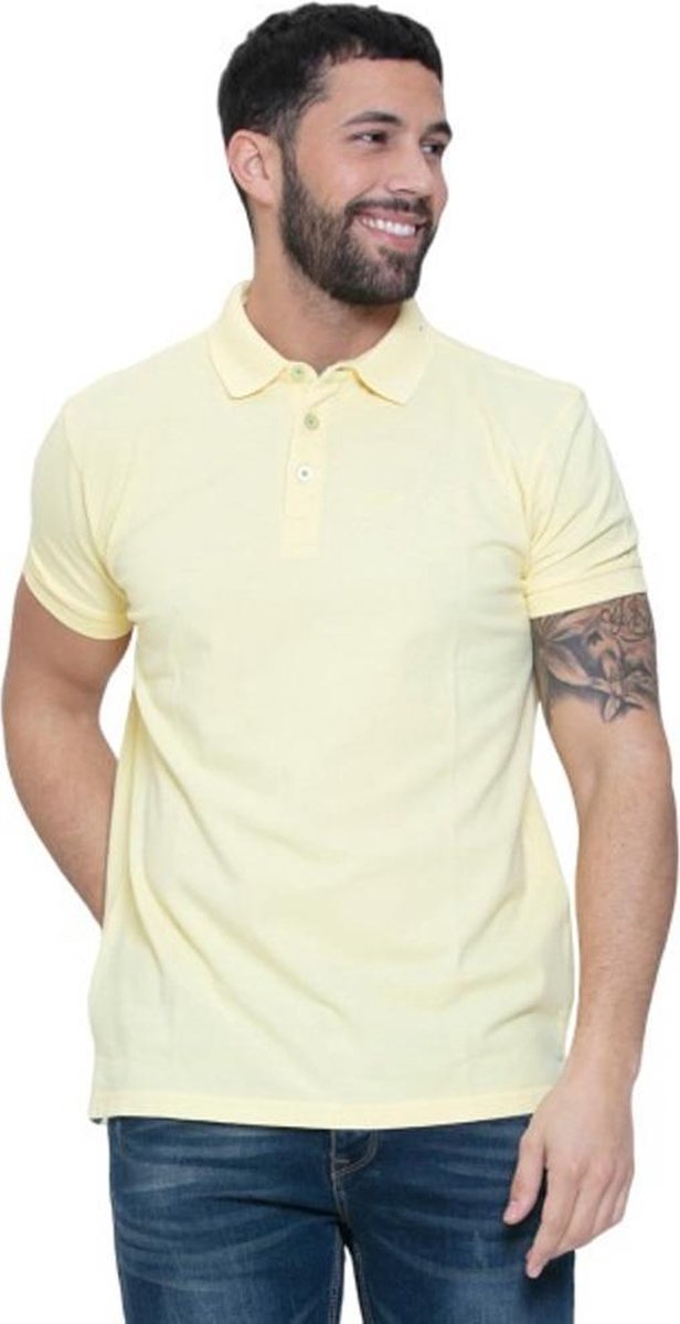 MZ72 - Heren Polo - Pasify Fresh - Geel