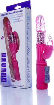 Bossoftoys - G spot en Clit Vibrator - G spot stimulator - grote krachtige Tarzan Rabbit - 35 funktie - best deal  - Roze - 26-00104
