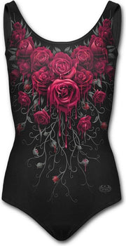 Spiral Badpak -S- BLOOD ROSE Zwart/Rood