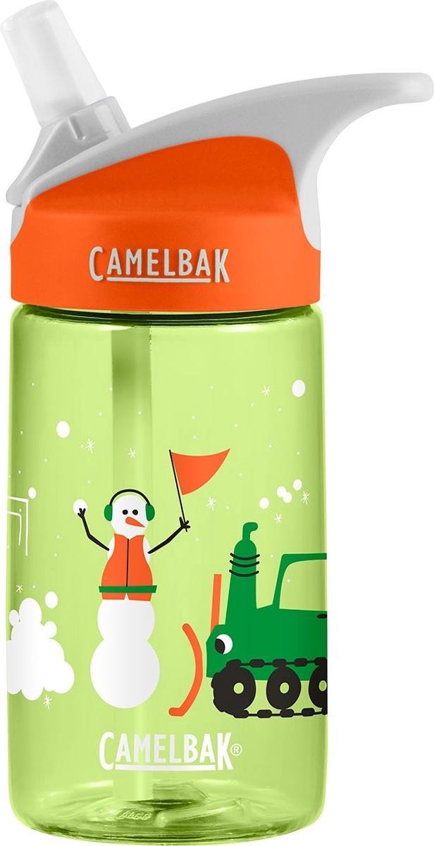 Camelbak Eddy Kids - Drinkfles - 400 ml - Groen Snow Plow