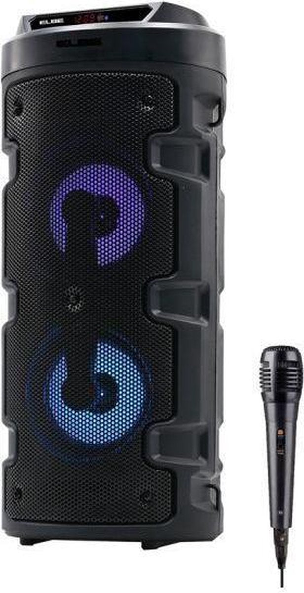 Bluetooth Speaker with Karaoke Microphone ELBE ALT-88 10W Black