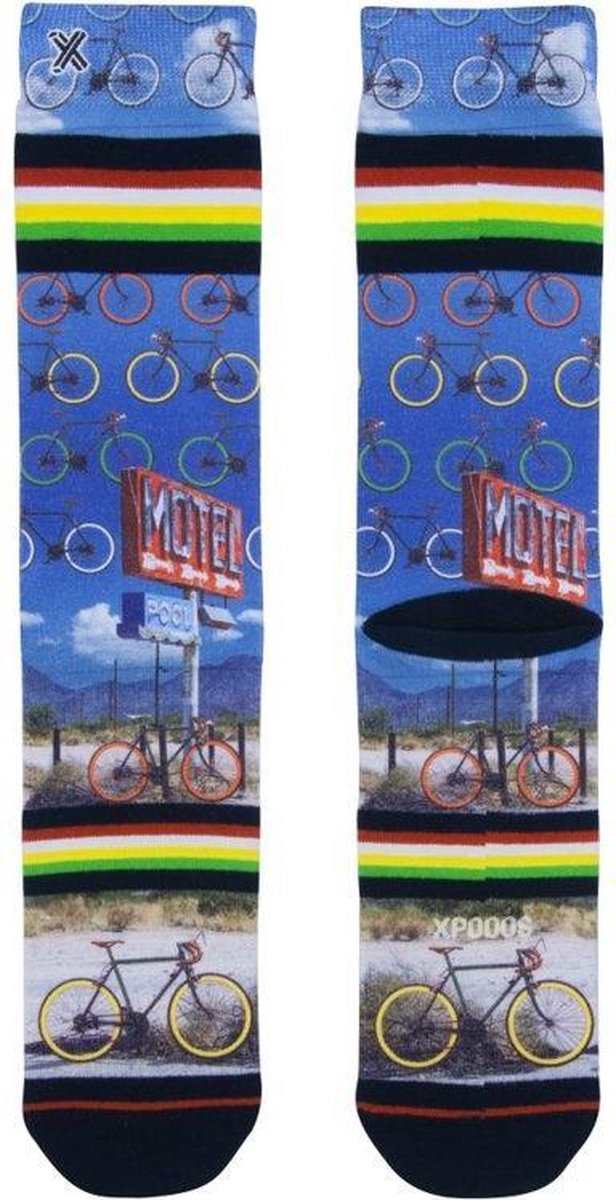 Xpooos Heren Socks Bike Trip 60226