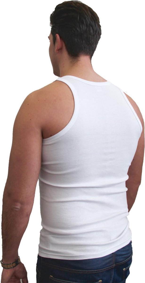Naft extra lange t shirts 2pack zwart S-M