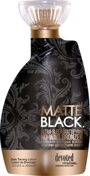Devoted Creations Matte Black 200-voudige DHA bronzer Zonnebankcrème - 400 ml