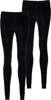 Zeeman dames legging lang - zwart - maat 46 - 2 stuks