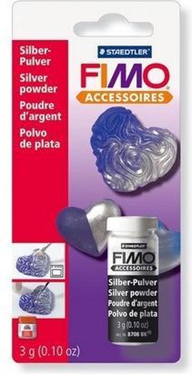 Fimo Zilverpoeder 10Gram