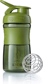 BlenderBottle SportMixer Tritan Grip - Eiwitshaker / Bidon - 590ml - Moss Green