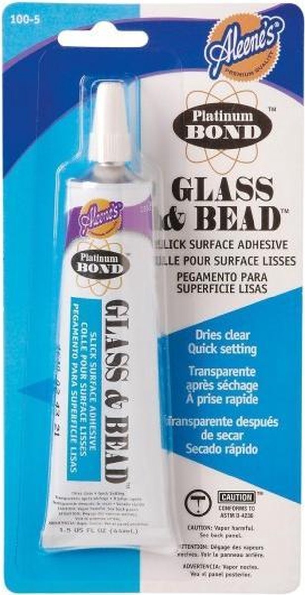 Glas en kralen lijm - Aleene's glass and bead glue 44.3ml