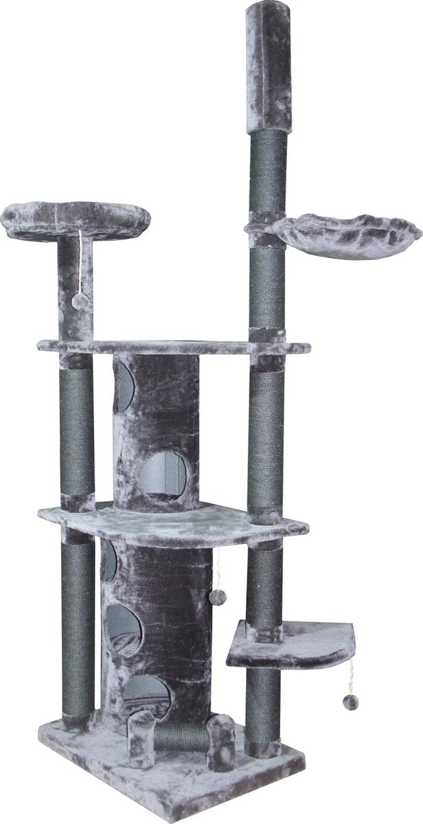 Topmast Krabpaal Heavy Catwick Grijs. 78* 58 * 240-260 cm Verstelbaar