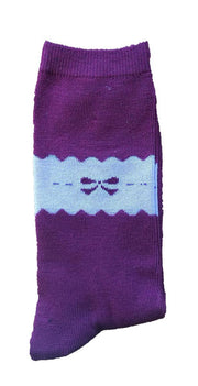 Dames sokken lint patroon