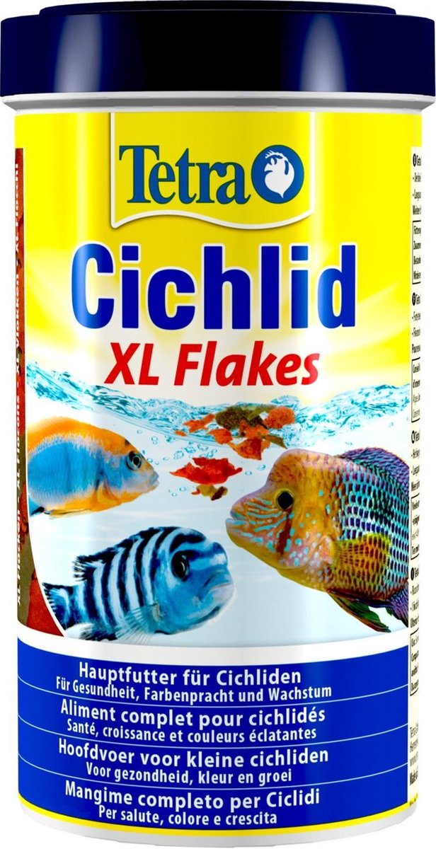 Tetra Cichlid XL Vlokken - Vissenvoer - 500 ml