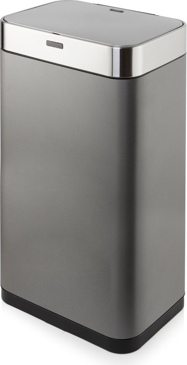 Tower Afvalemmer - Rechthoek - Sensor - 75 liter - Titanium