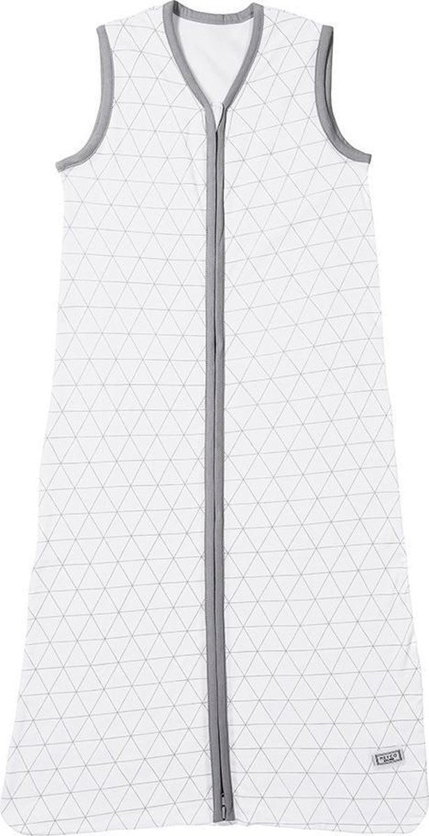 Meyco Zomerslaapzak - 70 cm -  Triangle Grijs