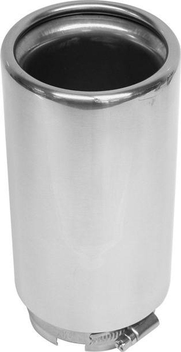 Carpoint Uitlaatsierstuk Inox Rond 55-66 Mm Zilver 16 Cm