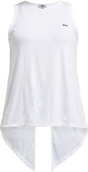 Röhnisch Singlet Logo Ribbed Wit Dames Maat L